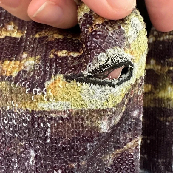 Clover Canyon Set, City Lights Sequin Pants and Jacket. - Picture 11 of 15